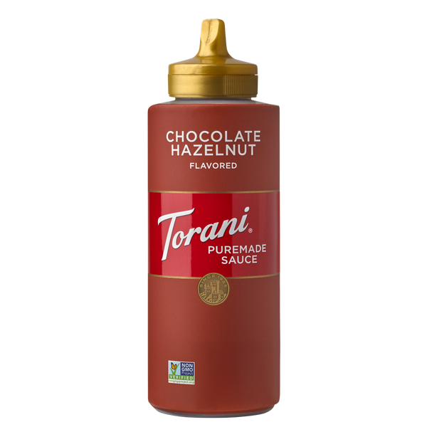Torani - Chocolate Hazelnut Sauce  - 16.5 Oz (Discontinued Best Before Date: 03/04)