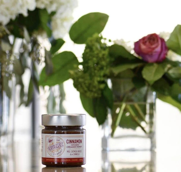 The Heritage Bee Company - Cinnamon Creamed Honey - 300g
