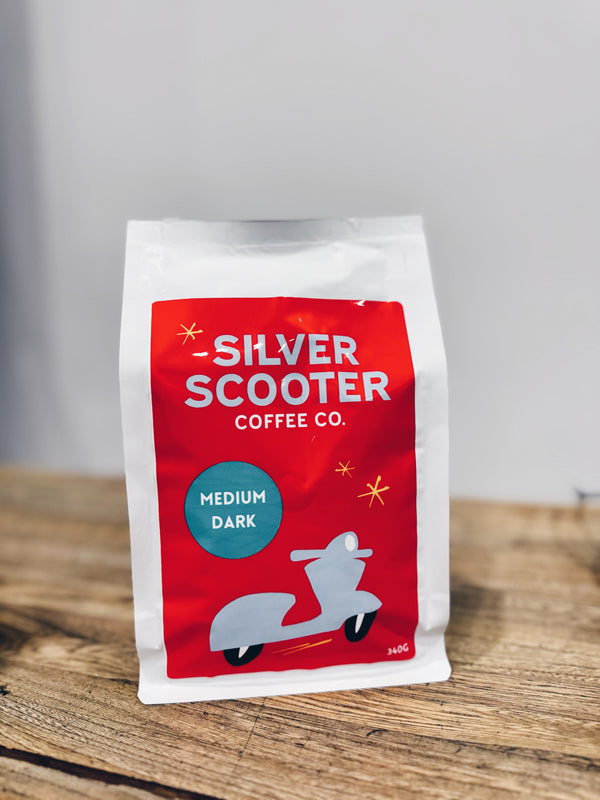 Silver Scooter Coffee Co. - Medium Dark Roast 340 Grams