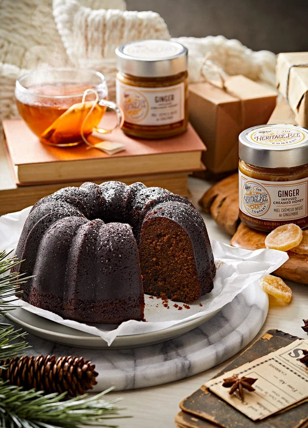 The Heritage Bee Company - Ginger Creamed Honey - 300g