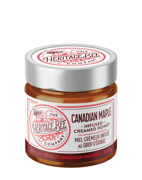 The Heritage Bee Company - Canadian Maple Creamed Honey - 300g