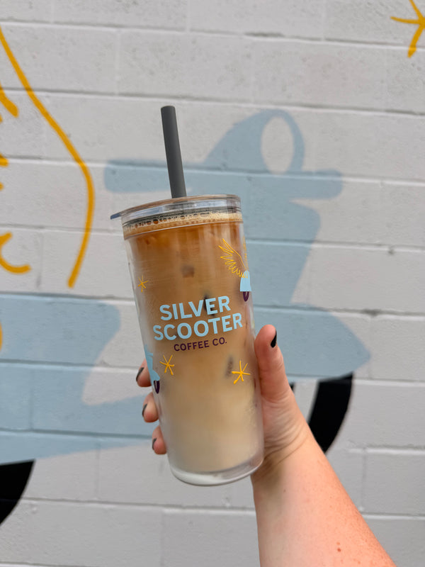 MiiR Everywhere Straw Tumbler - Silver Scooter 20oz