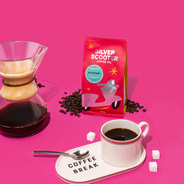 Silver Scooter Coffee Co. - Kickstart Colombia Single Origin Medium/Dark Roast 340 Grams