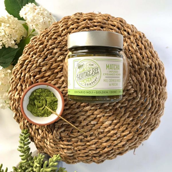 The Heritage Bee Company - Matcha Creamed Honey - 300g