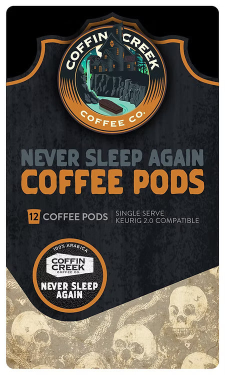 Coffin Creek Coffee Co. - Never Sleep Again 12ct